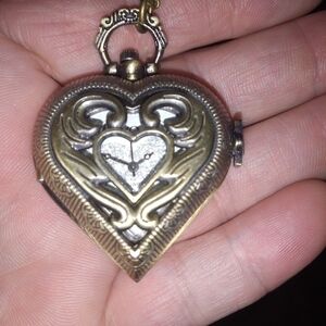 Pocket watch necklace